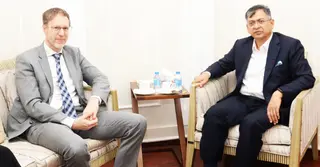 স্বরাষ্ট্রমন্ত্রীর সঙ্গে ইউএনডিপির আবাসিক প্রতিনিধিদলের সৌজন্য সাক্ষাৎ